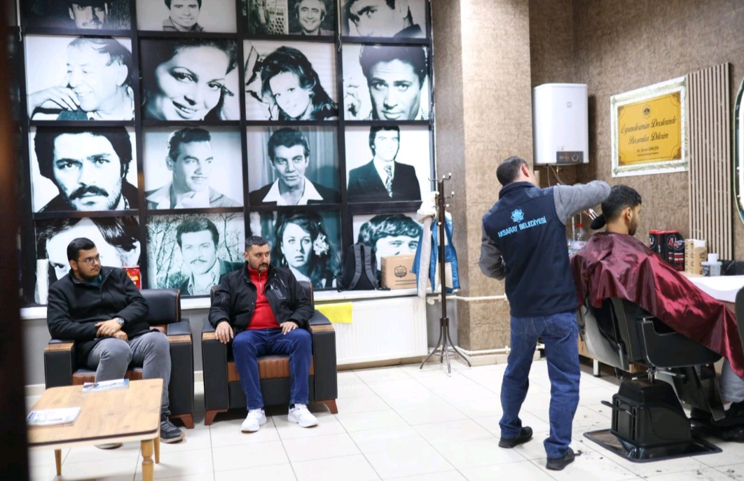 YENİ YILIN İLK AYINDA 1.745 KİŞİYE ÜCRETSİZ KUAFÖR HİZMETİ