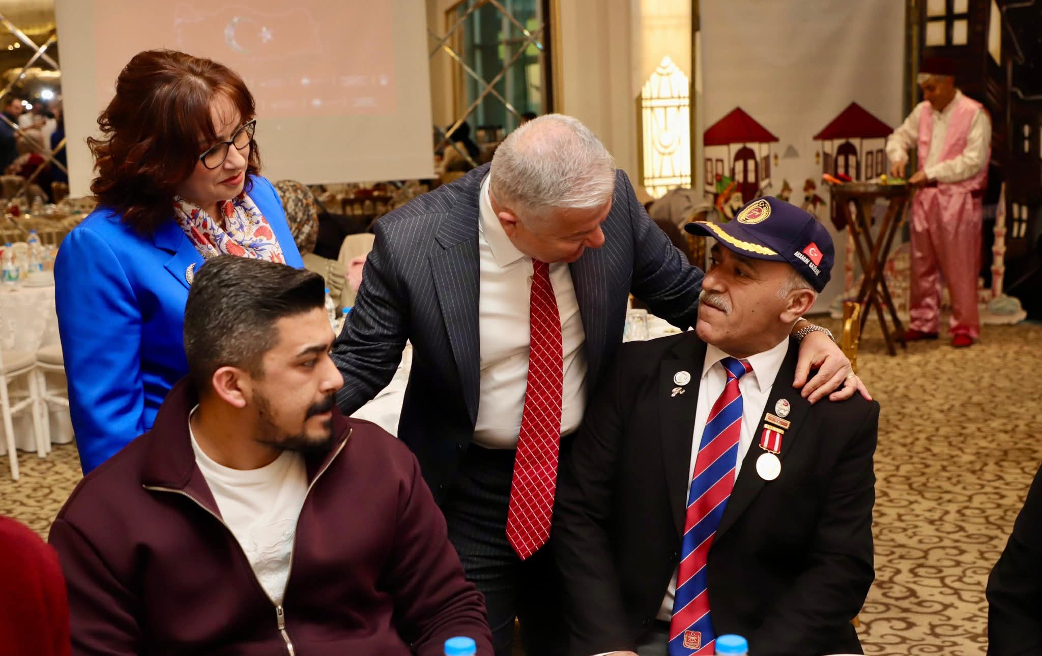 Aksaray'da Şehit Yakınlarımız ve Gazilerimizle Büyük Aile Sofrası