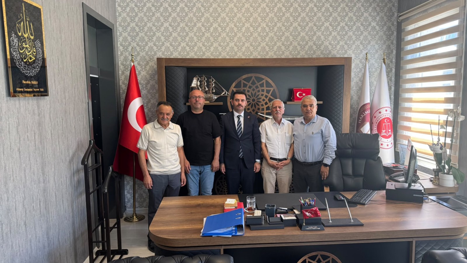 Aksaray Basınından Başsavcı Vekili Nurullah Narin’e Hayırlı Olsun Ziyareti
