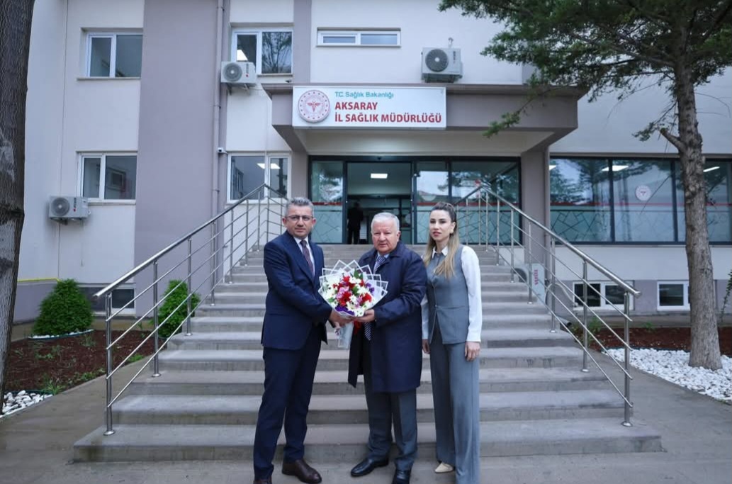 Aksaray Valisi Murat Duru Sağlık İl Müdürlüğünü ziyaret etti.
