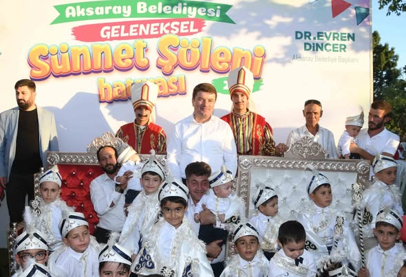 AKSARAY BELEDİYESİ BİN ÇOCUĞUN SÜNNET SEVİNCİNİ ŞÖLENE DÖNÜŞTÜRÜYOR