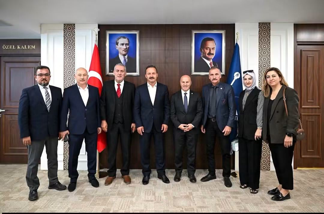 UBK’DAN ANAHTAR PARTİ GENEL BAŞKANI YAVUZ AĞIRALİOĞLU’NA ZİYARET