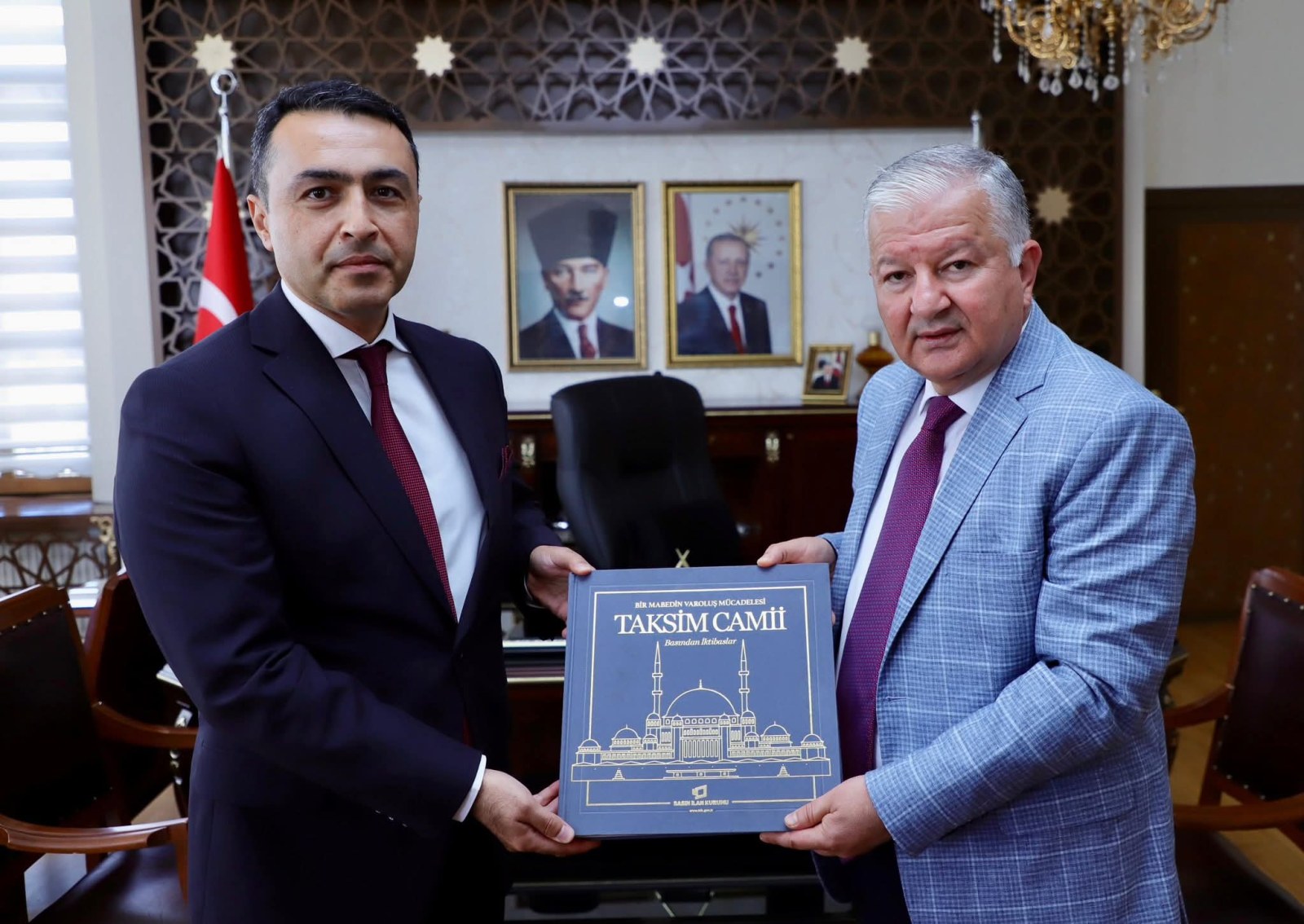 İletişim Başkanlığı ve Basın İlan Kurumu’ndan Vali Duru’ya Ziyaret