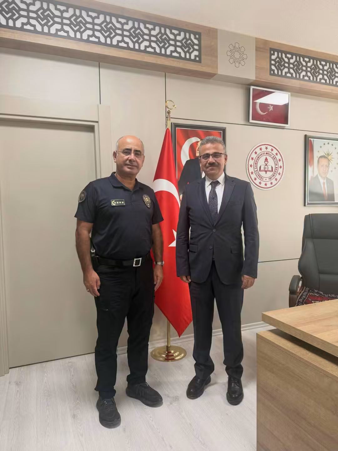 POMEM Müdürü Naim Cengiz’den İl Millî Eğitim Müdürü Yusuf Uzantı’ya Ziyaret